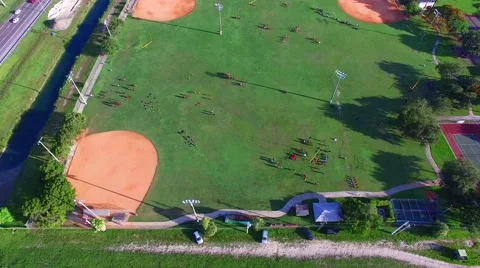 Kids at Baseball field.mp4 Stock Footage 64993964
