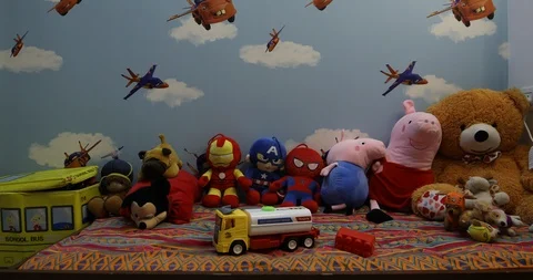 Kids-bedroom Video stock 107119907
