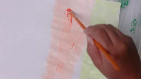 Kids coloring Stock Footage 242435699