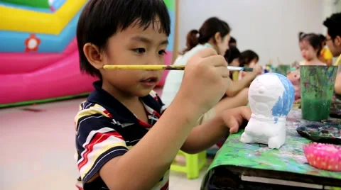 Kids coloring.1 Stock-Footage 41759927