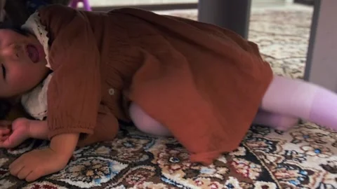 Kids conceal themselves in various ways, multiple kids are hiding in imaginativ Stock Footage 326448346