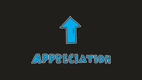 Kids drawing black screen with theme of appreciation Stock Footage 112694416