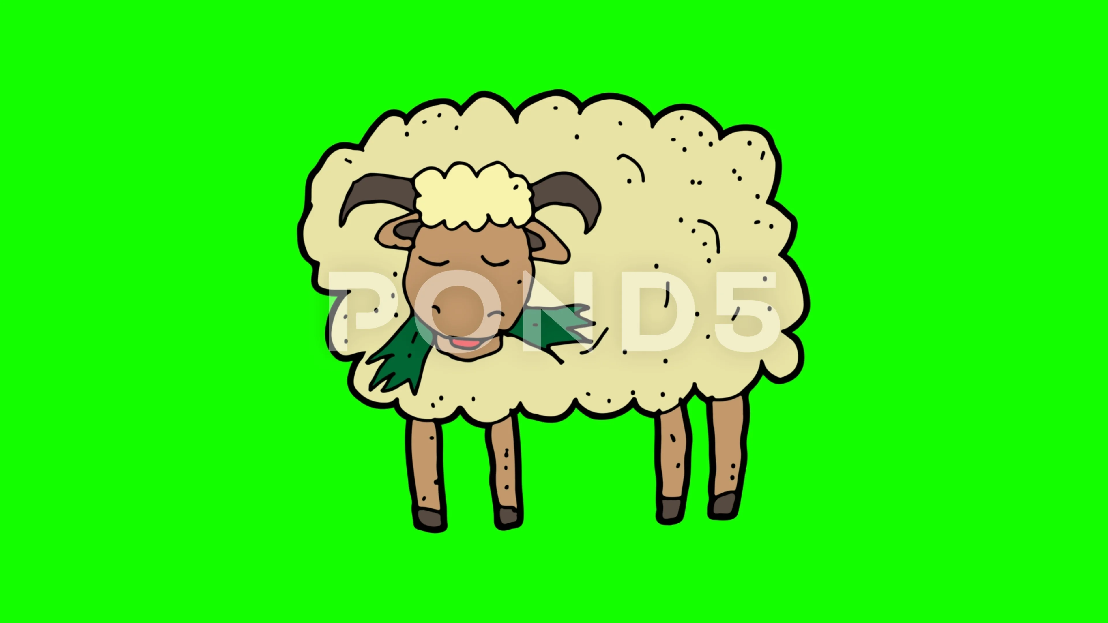 Kids Coloring Page Sheep · Creative Fabrica