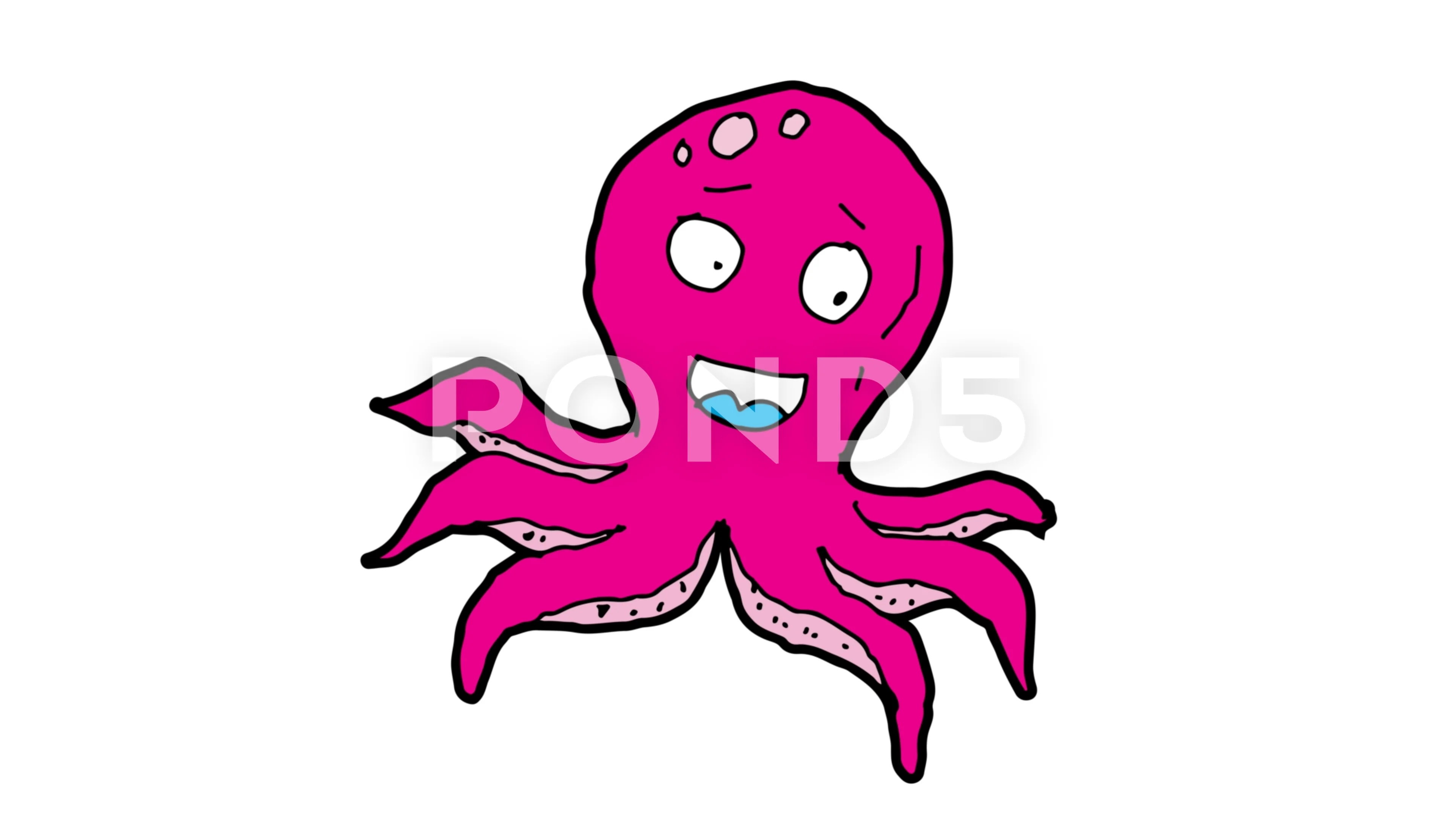 OCTOPUS IN THE SEA Art Lesson Project | EASY Summer Drawing & Painting  Activity