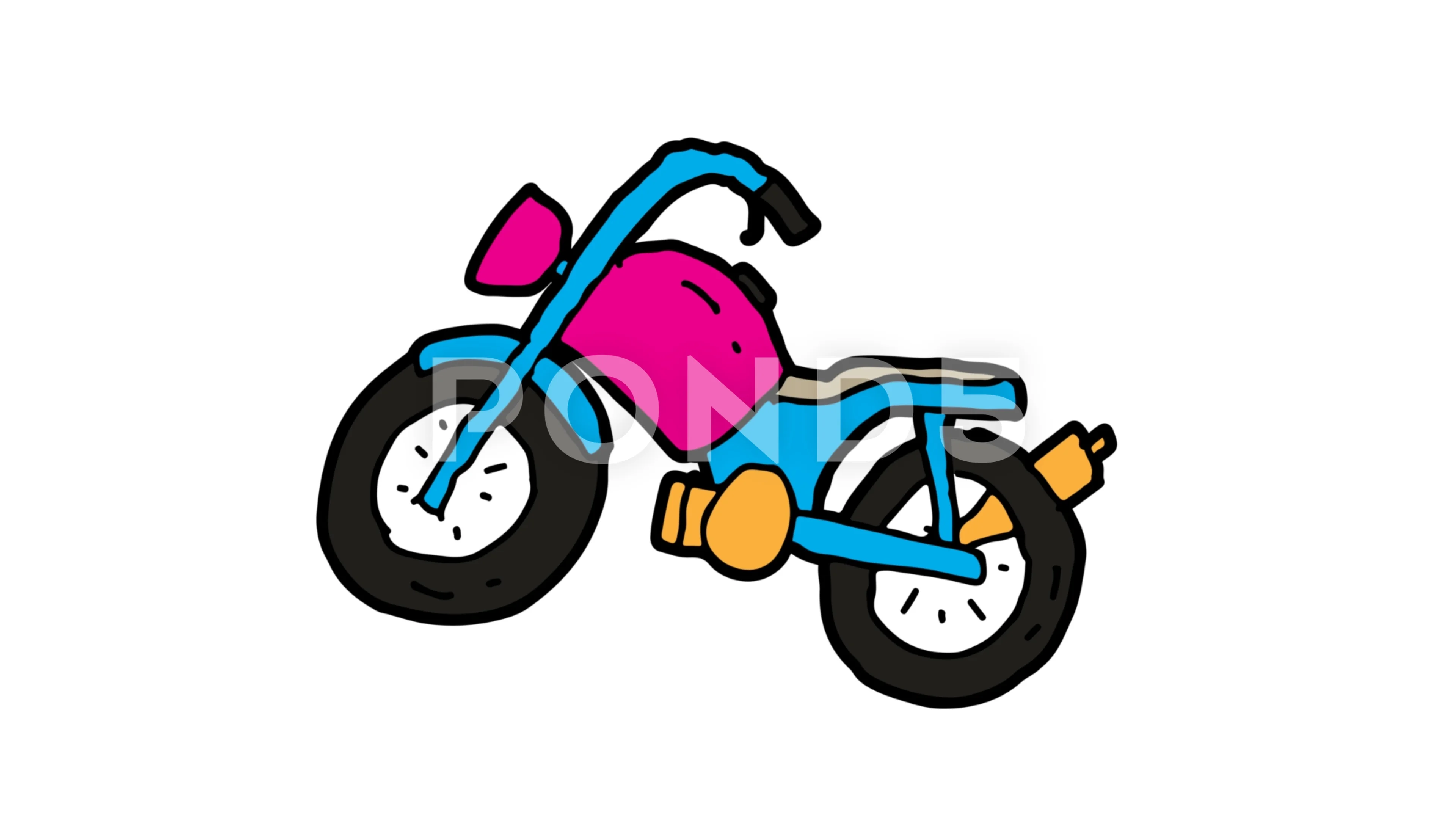 Easy How to Draw a Bike Tutorial and Bike Coloring Page | Bicycle drawing,  Kids art projects, Art drawings for kids