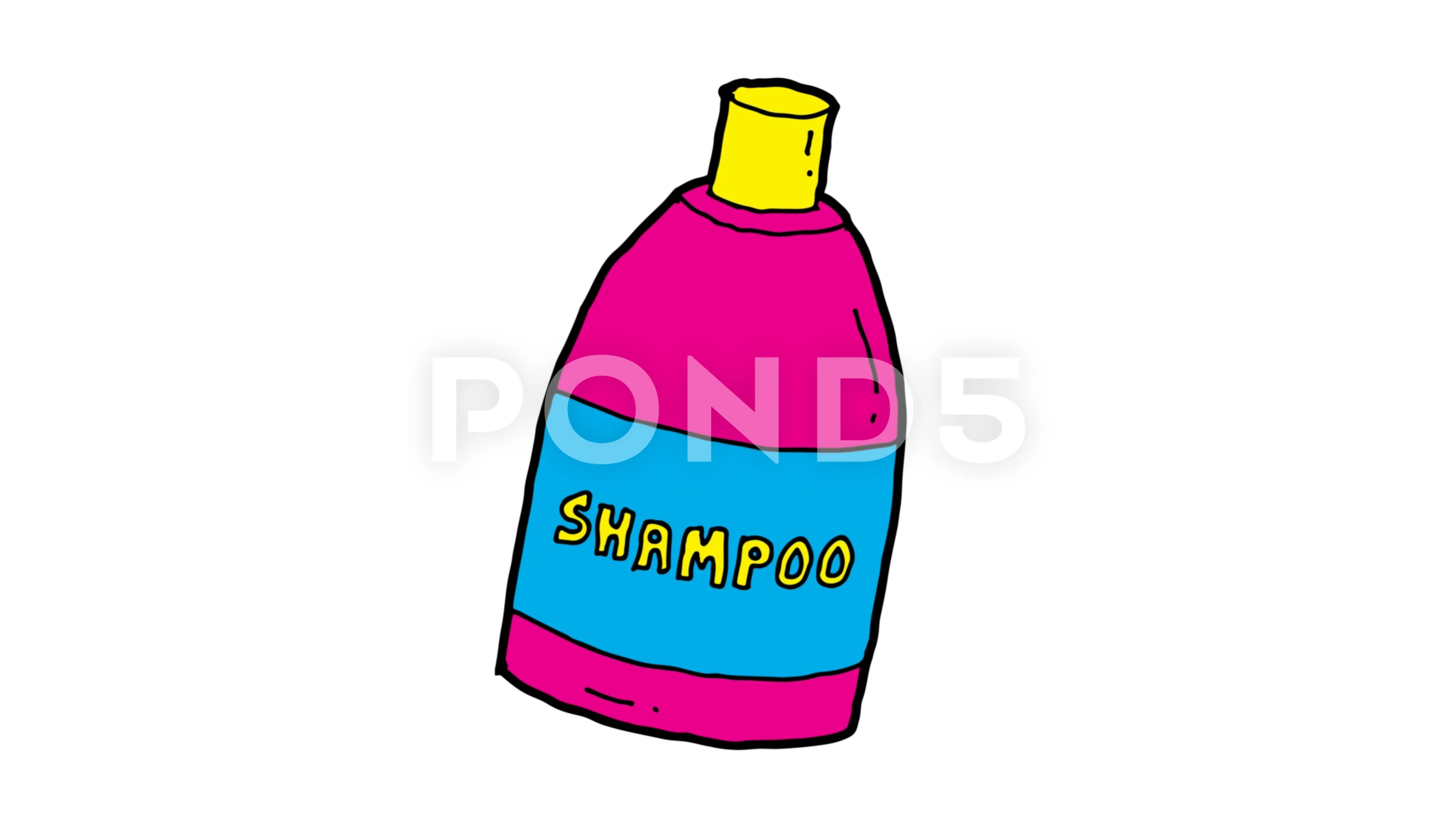 How to draw a Shampoo step by step - YouTube