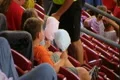 Kids Eating Cotton Candy Footage