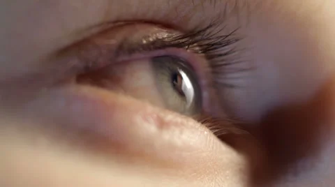Kids eye close-up 2 Stock-Footage 32052343