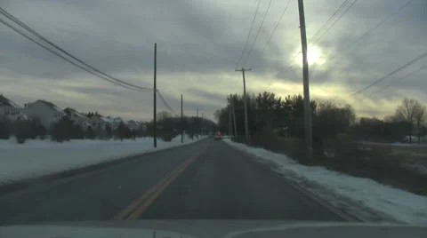 Kids get off school buses Stock Footage 1038503