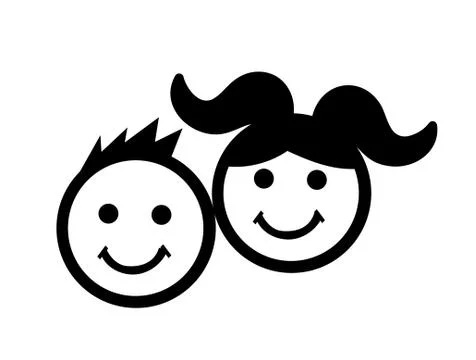 Kids icon vector illustration Stock Illustration