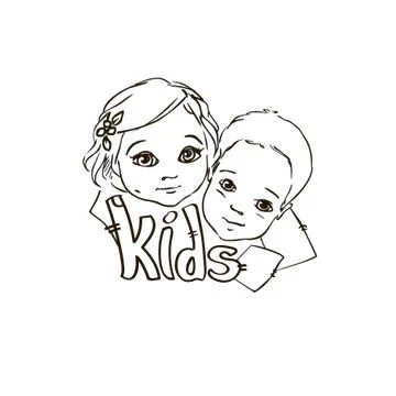 Kids Stock Illustration