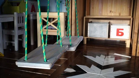 Kids interior of a house Stock-Footage 114445864