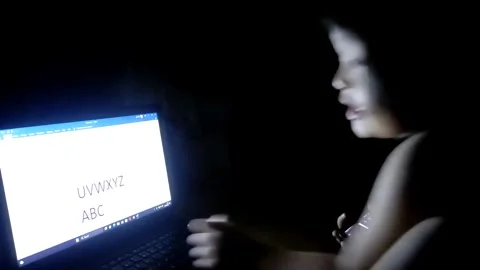 Kids learn Alphabet Stock Footage 271438225