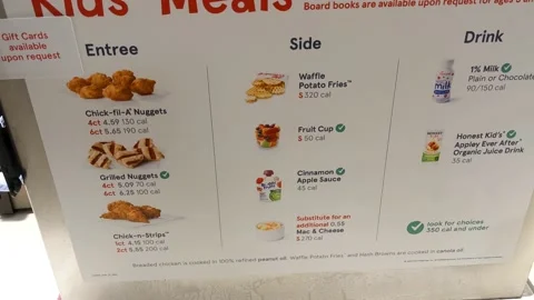 Chick-fil-A kids' menu redo includes 1% milk, 2012-01-11