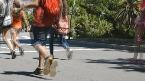 Kids On An Outing Stock Footage 51373259