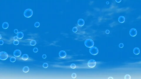 Kids Party Visuals - Bubbles Stock Footage 347804