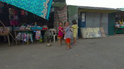 Kids in Philippines Stock Footage 109796745