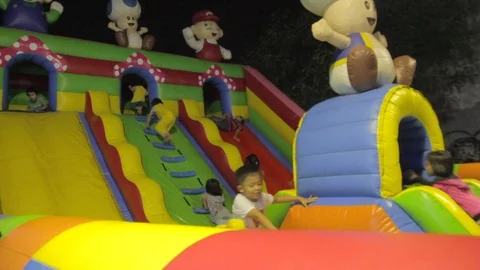Kids Playground Stock Footage 109799001