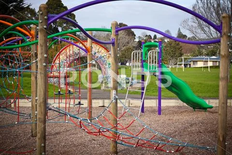 Kids playground Stock Photos