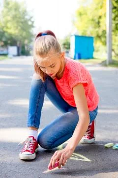 Kids on playground Stock Photos