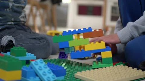 Kids Playing Video stock 130790285