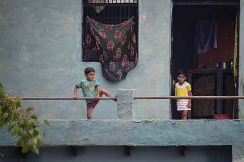 Kids playing Stock Photos