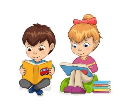 Kids Self-Development Hobby Vector Illustration Stock Illustration