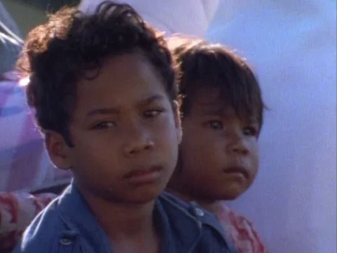 Kids sitting quietly Stock Footage 79883145