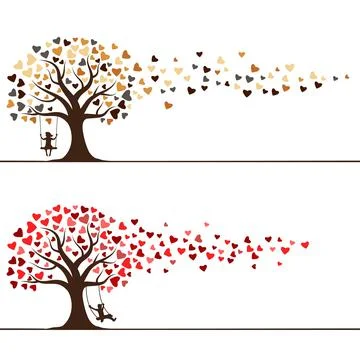 Kids tree logo Vector icon design illustration Stock Illustration