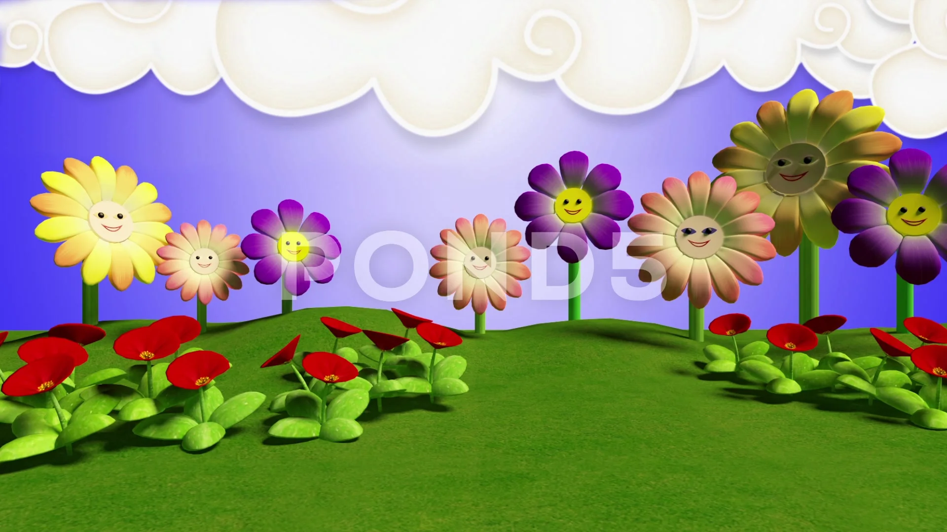 Kids TV Studio Set Virtual Green Screen ... | Stock Video | Pond5