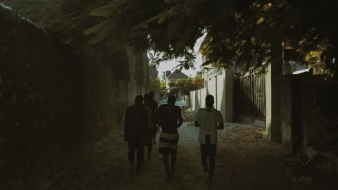 Kids in Zanzibar Stock Footage 308596203