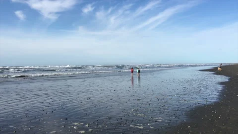 KidsBeach01 Video stock 144691105