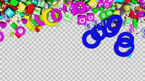 KidsToys Transition Stock Footage 59084208