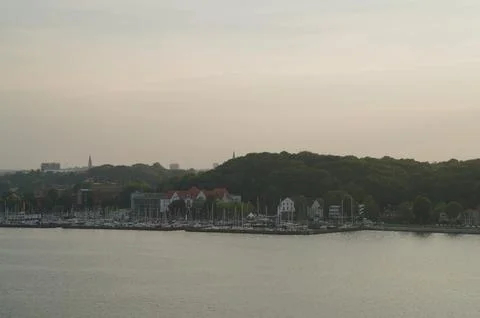 Kiel, Germany, September, 05, 2024, The area near the port of Kiel Stock Photos