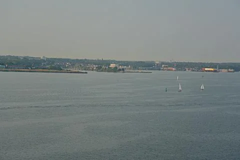 Kiel, Germany, September, 06, 2024, The area near the port of Kiel Stock Photos