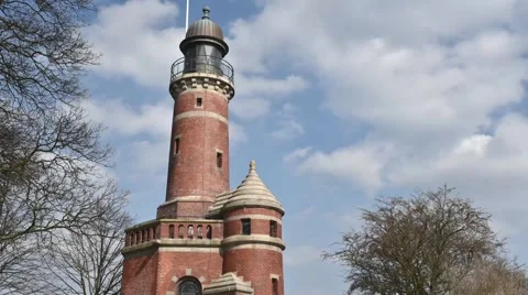Kiel lighthouse Video stock 62931507