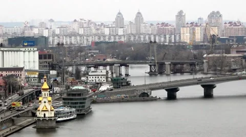 Kiev. City Landscape Stock Footage 48493346