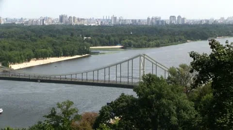 Kiev city scape Stock Footage 11801367