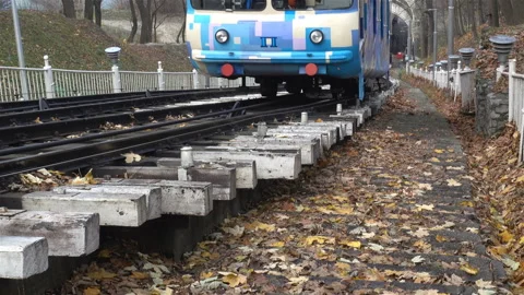 Kiev funicular in 4K Stock Footage 125465863