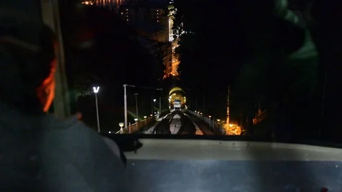 The Kiev funicular Stock Footage 91448910