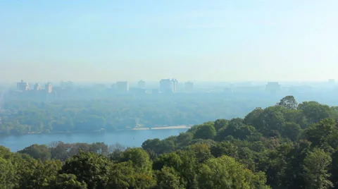 Kiev Panorama From Right To Left Vídeo Stock 39144907