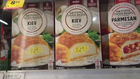Kiev Parmesan Grocery 스톡 동영상 202593666
