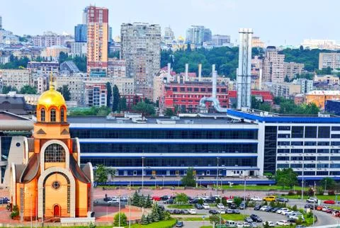 Kiev railway station Stock Photos