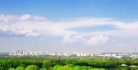 Kiev at summer Stock Photos