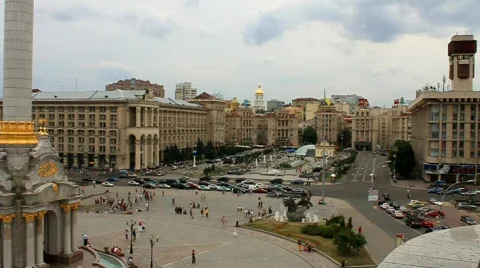 Kiev, Ukraine Stock Footage 568527
