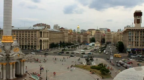 Kiev, Ukraine Stock Footage 716431