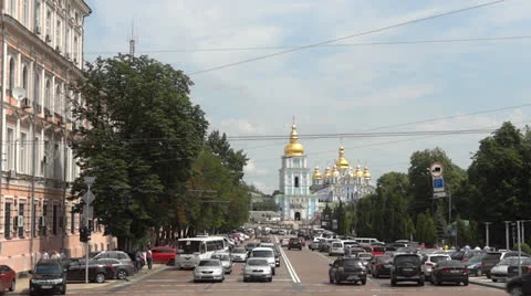 Kiev Ukraine 스톡 동영상 24952922