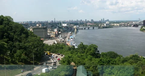 Kiev Ukraine  before war Video stock 228581591