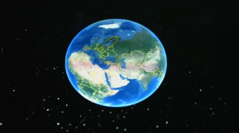 Kiev on the world map Видео 47749307