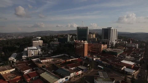 Kigali_Rwanda_Overview Stock Footage 88300191